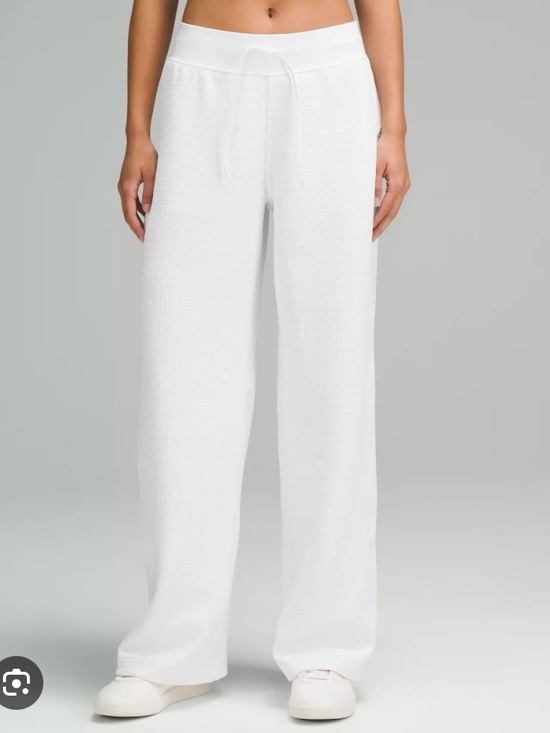 lululemon athletica Pants - Lululemon Textured Wide-Leg Track Pant